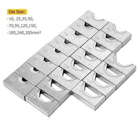 toolskart hydraulic crimping tool 300mm dies