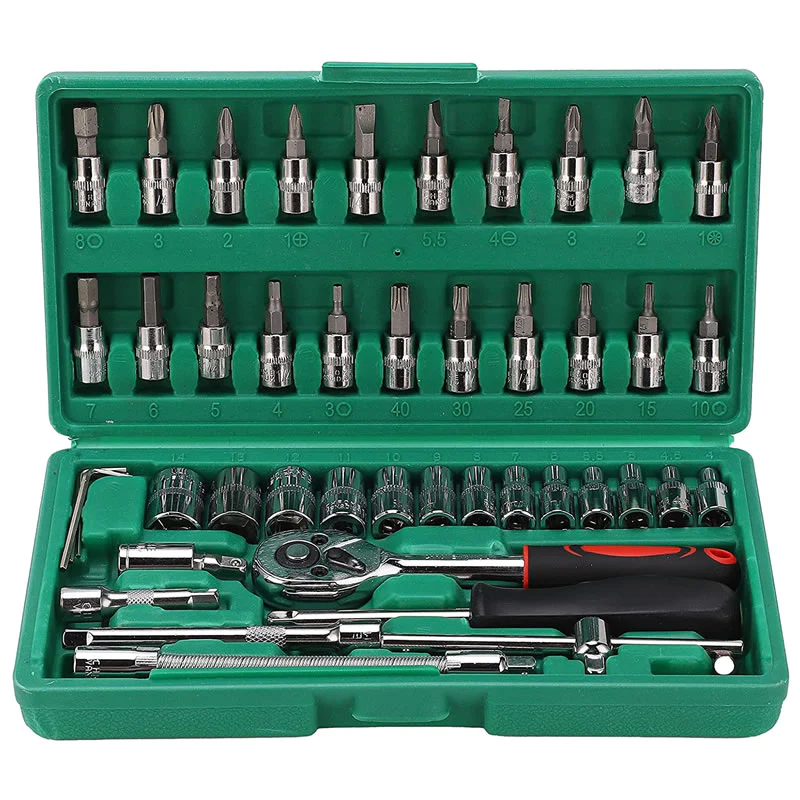 ToolsPro 46Pc Tool kit green