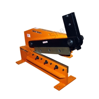 Sheet and Plate Shearing Machine heavy Duty 47R Model Cutting Capacity upto 5 mm MS and SS sheets/plates size 14"