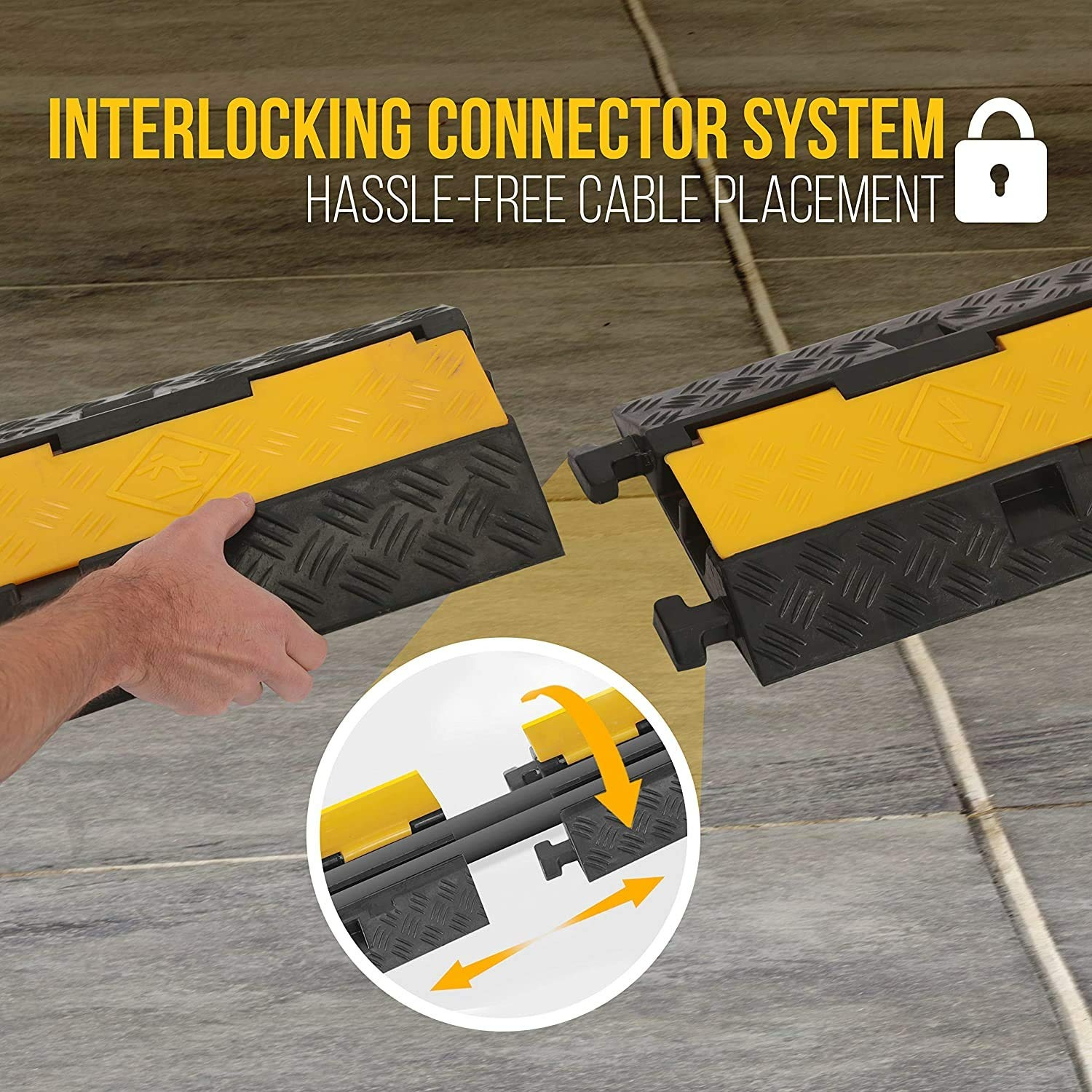 ToolsPro Cable Protector 2 Channel