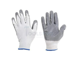 ToolsPro Grey (PU Coated) Safety Hand Gloves