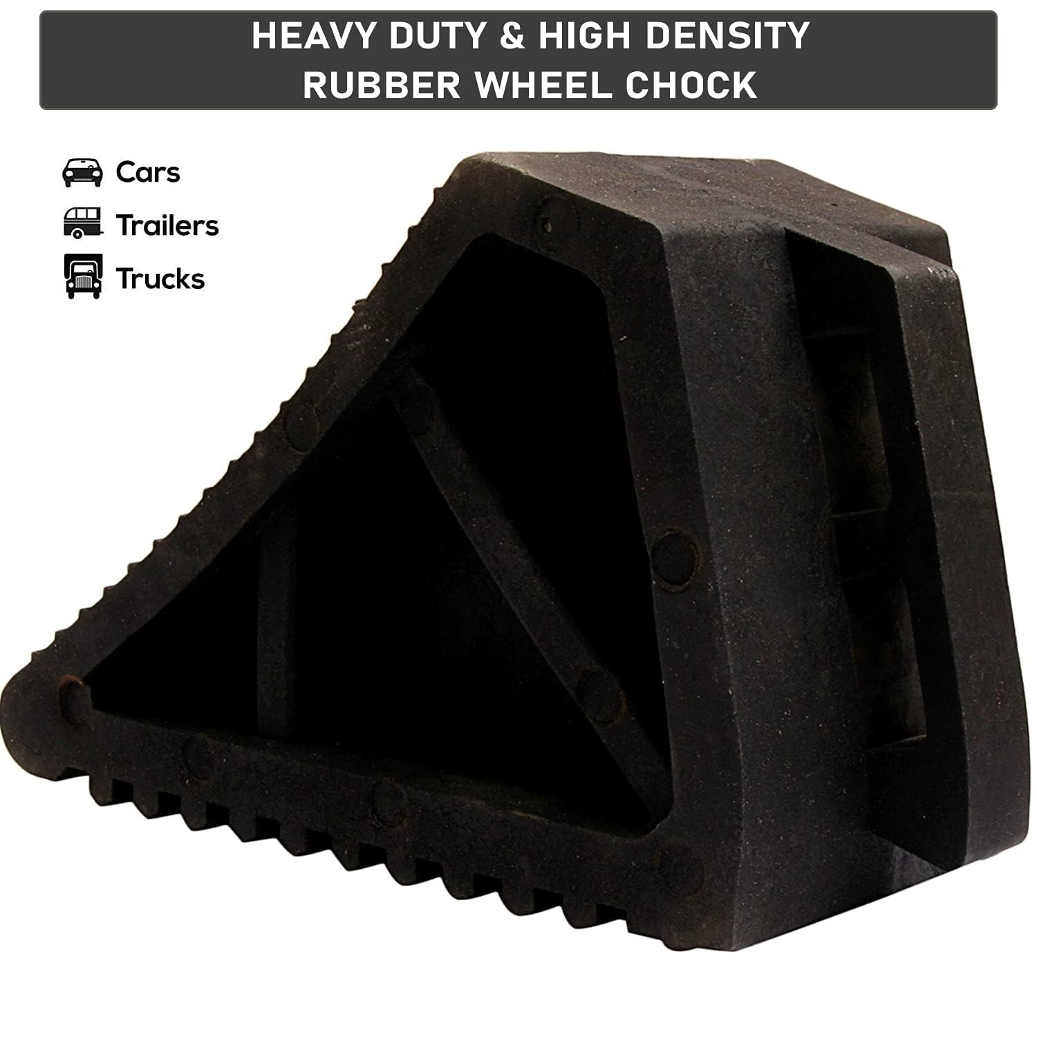 ToolsPro Wheel Chock Rubber