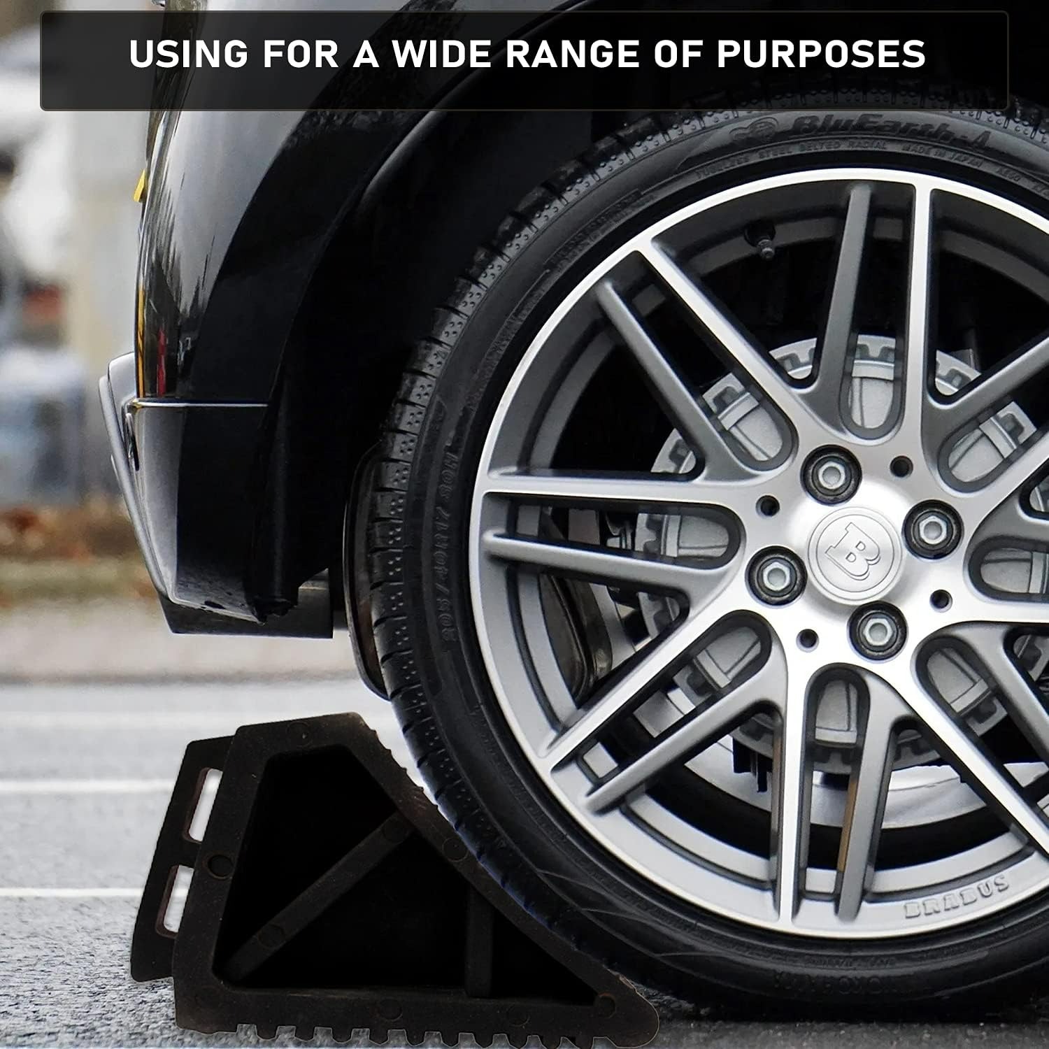ToolsPro Wheel Chock Rubber