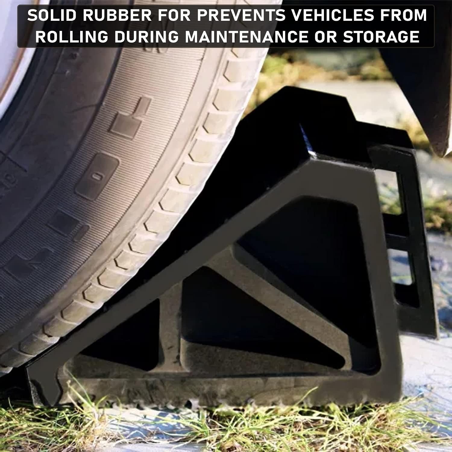 ToolsPro Wheel Chock Rubber