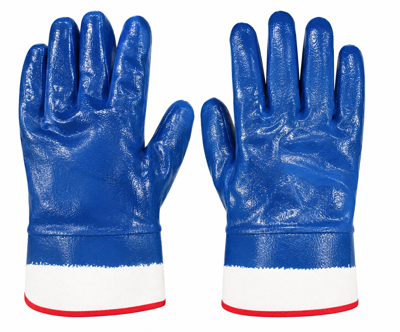 toolspro nitrile pu coated open cuff gloves
