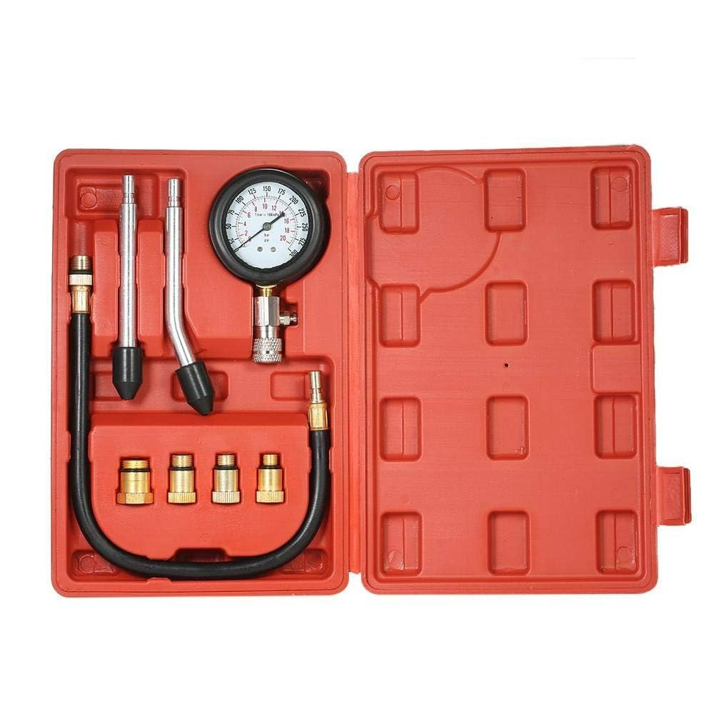 toolspro car pressure gauge kit